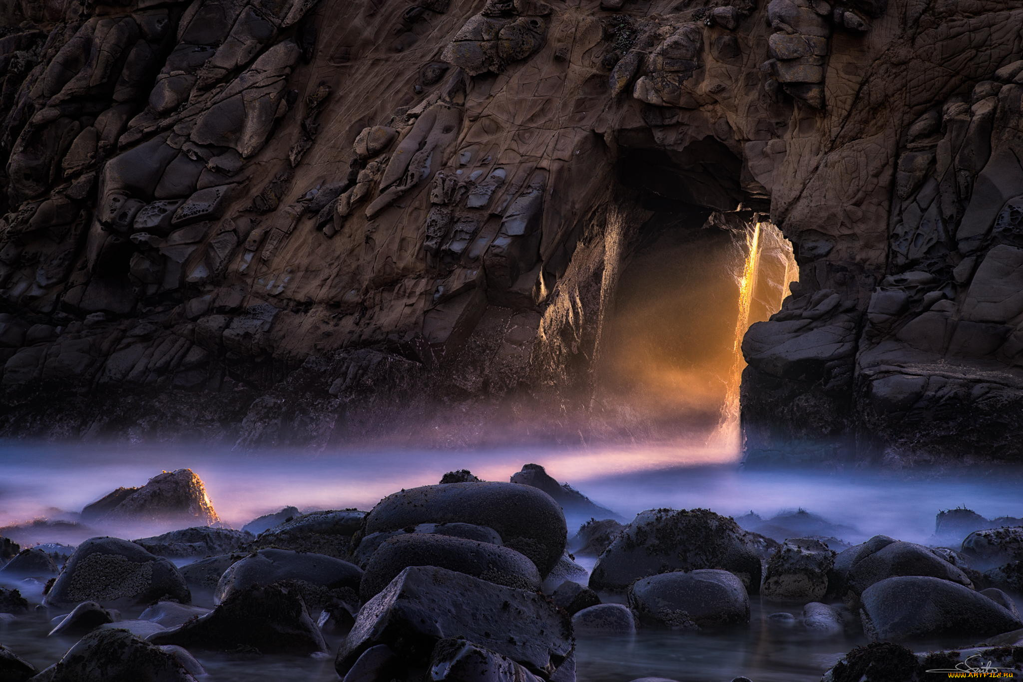 , , , sunset, pacific, big, sur, california, , , pfeiffer, beach